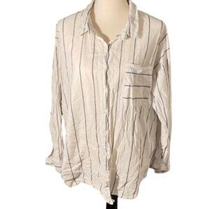 Long button down shirt XL